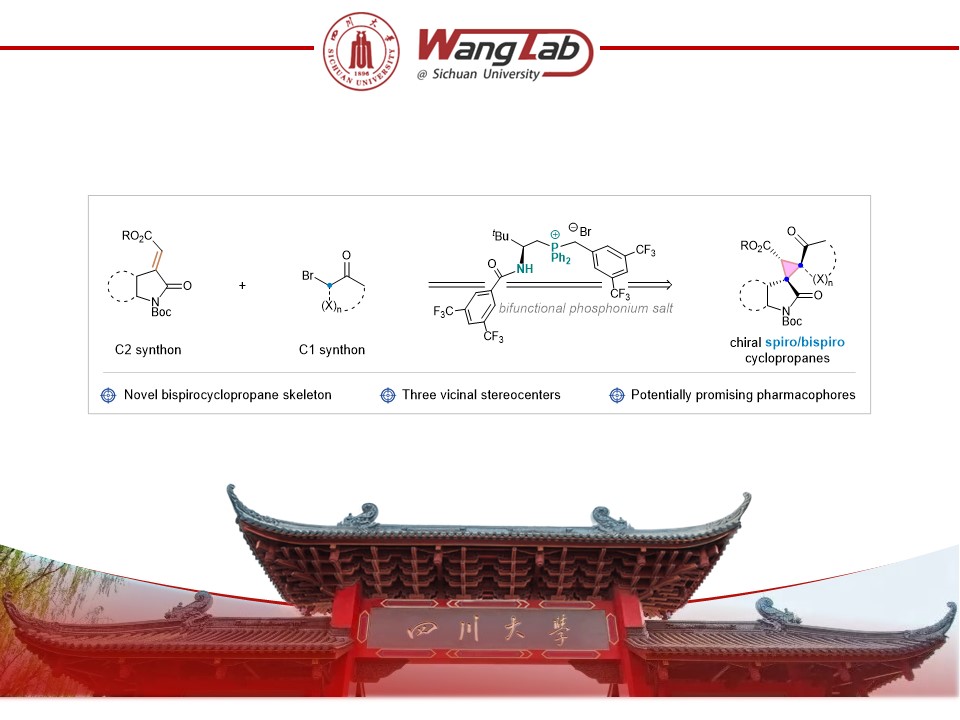 Asymmetric synthesis of bis-spiro cyclopropane skeletons via ...